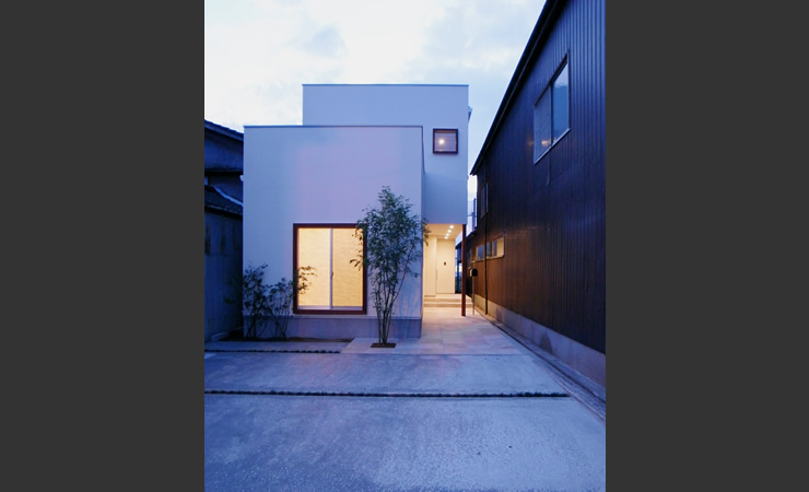 外観 住宅設計 サンカクスケール